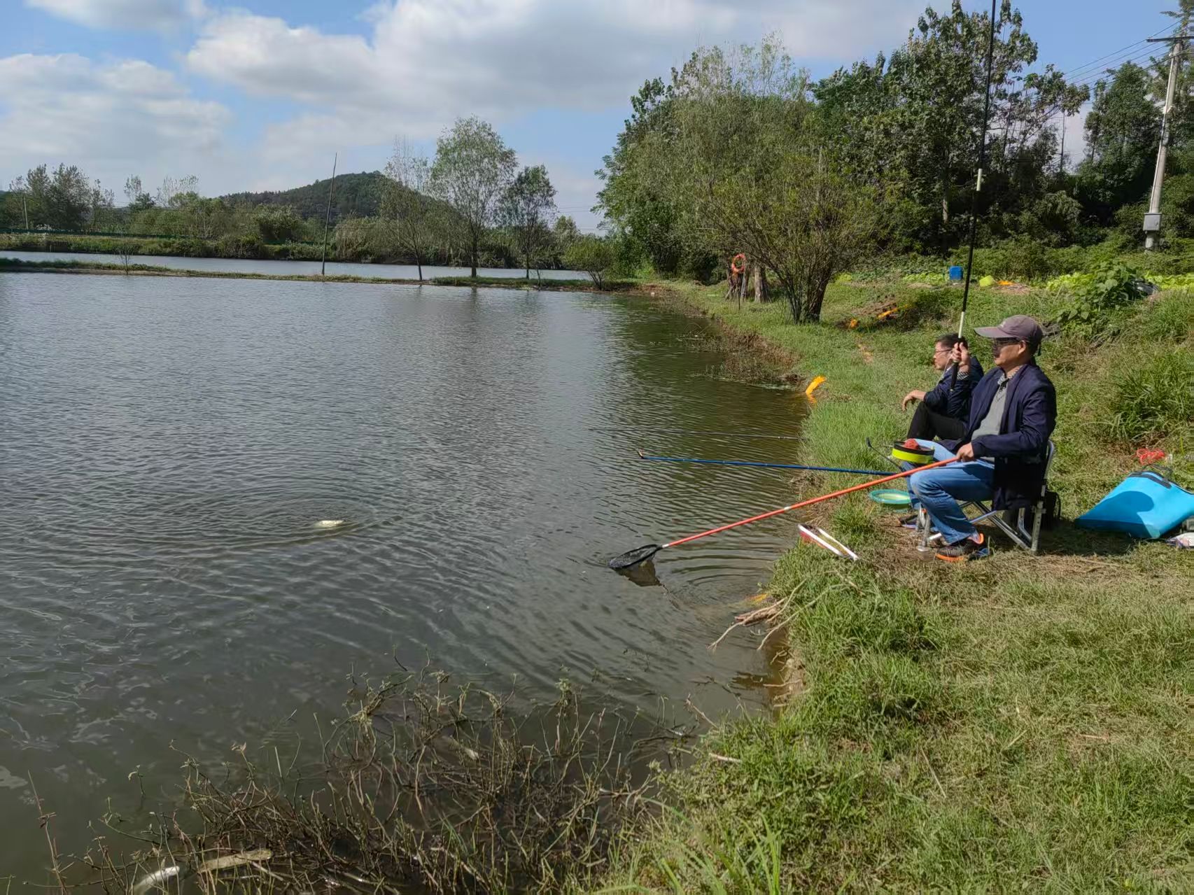 太阳集团tyc151cc分工会开展户外钓鱼...